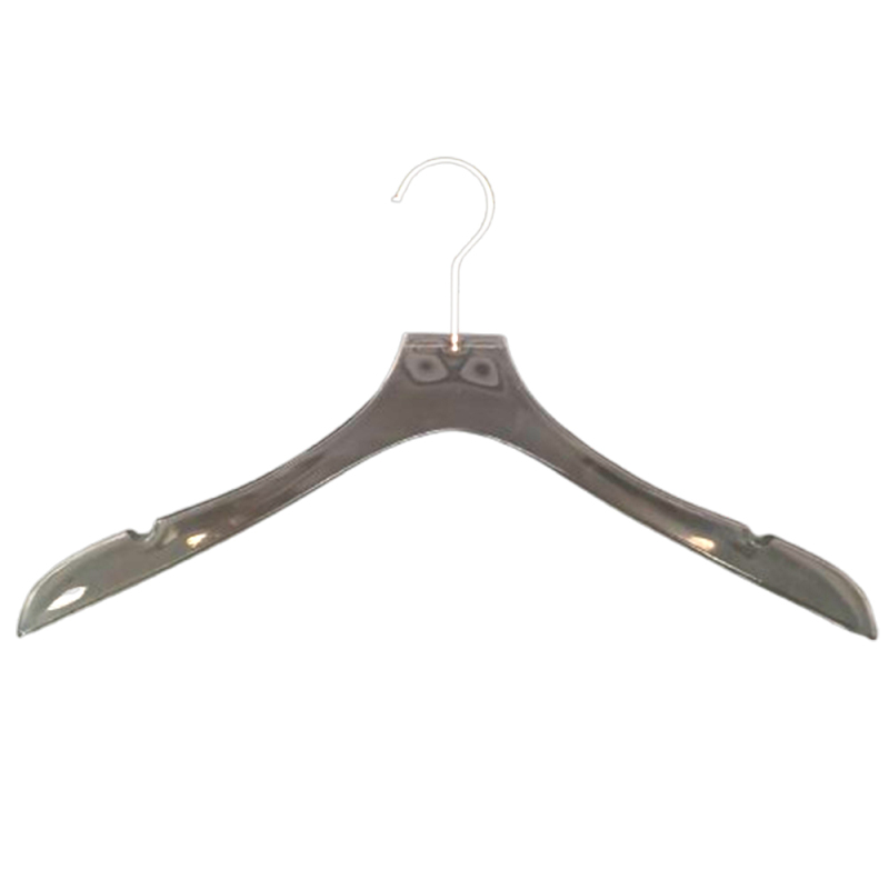 Factory price bulk coat boutique acrylic plastic hanger