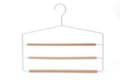 Factory wood magic pants multipurpose trouser hanger