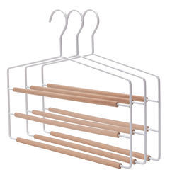 Factory wood magic pants multipurpose trouser hanger