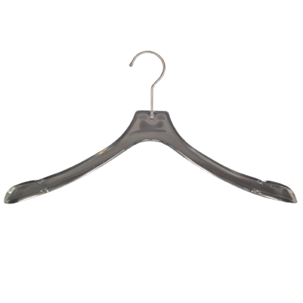 Factory price bulk coat boutique acrylic plastic hanger