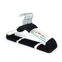 Inspring premium custom velvet baby flocked hanger clothes hangers