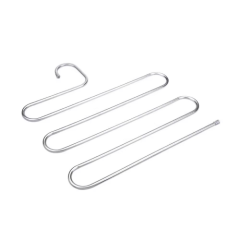 Stainless Steel Multi layers 5 in 1 Pants Metal Hangers