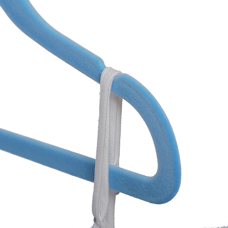 Inspring premium custom velvet baby flocked hanger clothes hangers