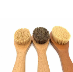 Multipurpose wood brush factory custom free engraved Logo