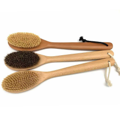 Multipurpose wood brush factory custom free engraved Logo