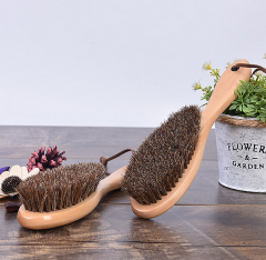 Factory Custom Wood Coat Hat Cloth Cleaning Brush