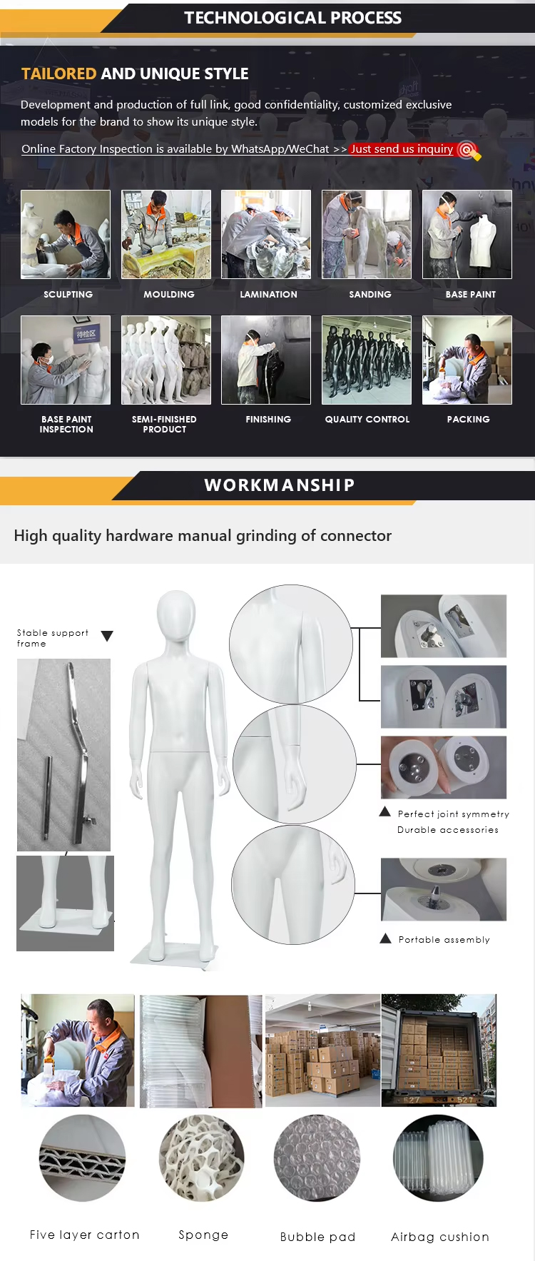 Inspring mannequin