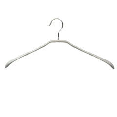 Multipurpose space save wide shoulder hanger PVC Coat metal Hangers