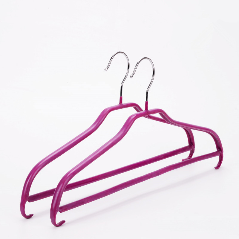 Multifunction wire hanger PVC Coat metal Hangers