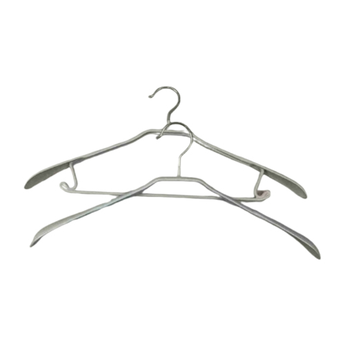 Multipurpose space save wide shoulder hanger PVC Coat metal Hangers