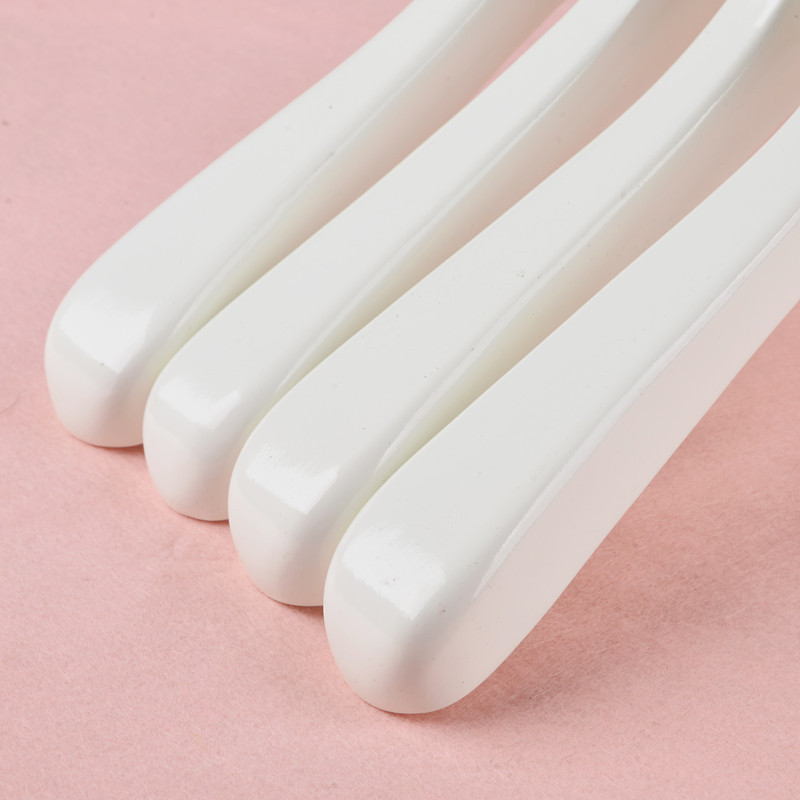 Wholesale white wooden clothes hangers