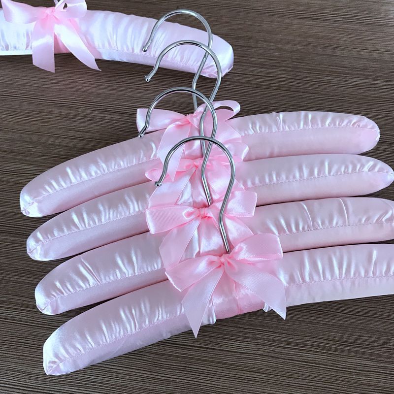 Baby Padded Satin Custom Infant Hangers