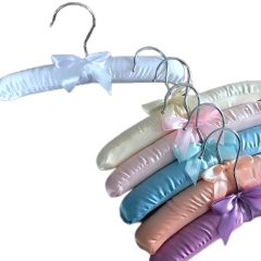 Baby Padded Satin Custom Infant Hangers