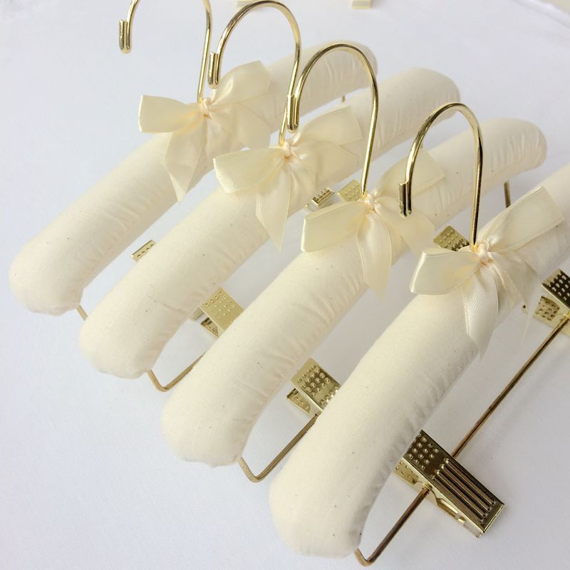 Padded Baby Dress Hanger Pants Hangers with Clips