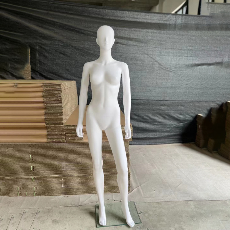 PE women clothes boutique display full body mannequins