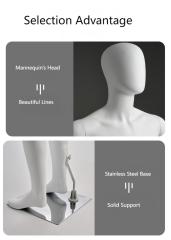PE women clothes boutique display full body mannequins