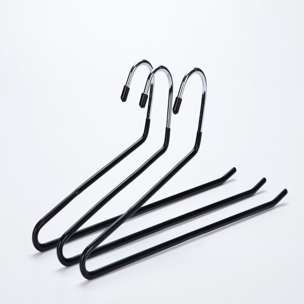 Fast delivery space saving multipurpose open ended metal hangers
