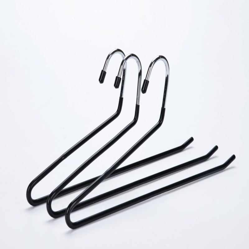 Fast delivery space saving multipurpose open ended metal hangers
