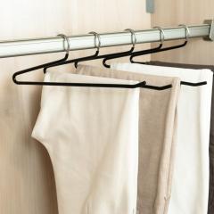 Fast delivery space saving multipurpose open ended metal hangers