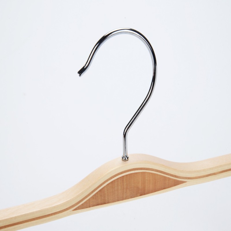 Custom Multipurpose Wooden Skirt Hangers for Pants