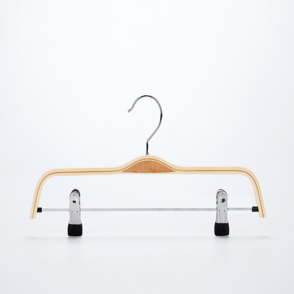 Custom Multipurpose Wooden Skirt Hangers for Pants