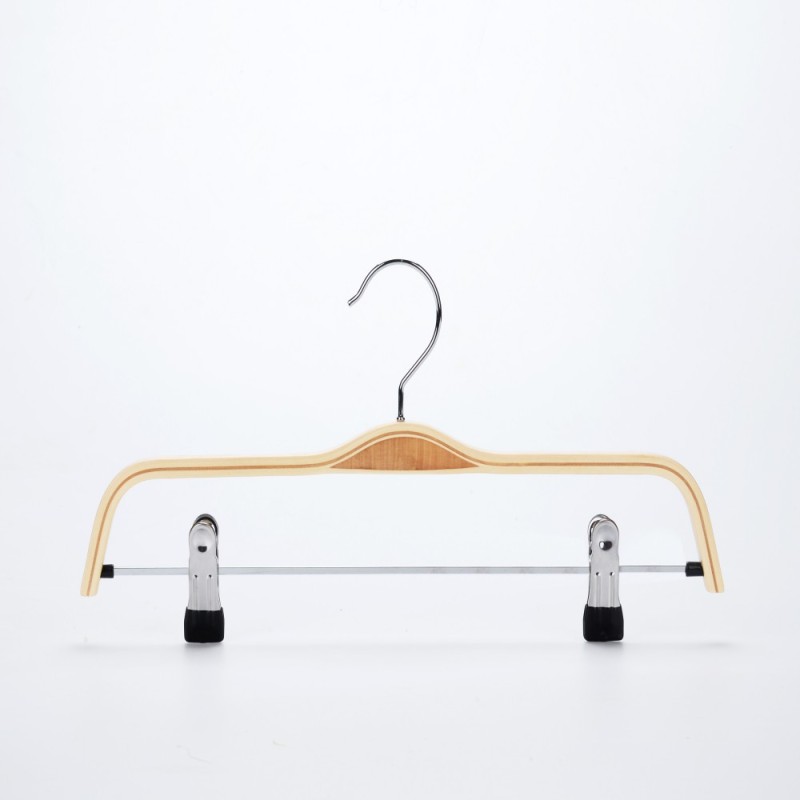 Custom Multipurpose Wooden Skirt Hangers for Pants