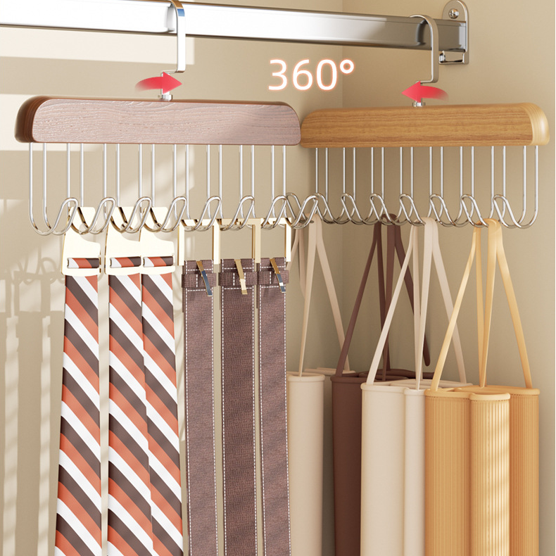 multipurpose wooden hangers