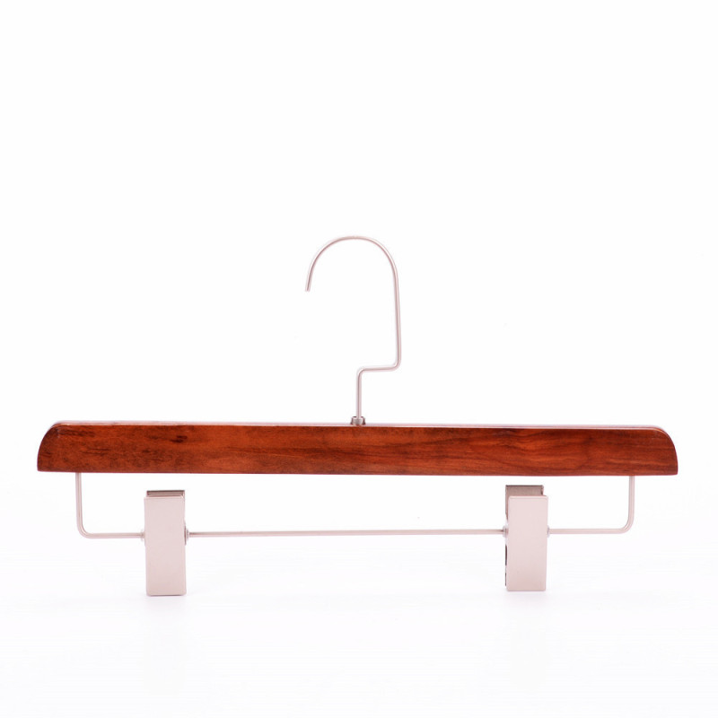 Custom hook wooden best clips display skirt hangers