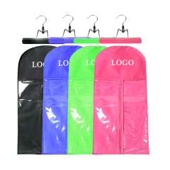 Factory price custom color wig bags hair extensions hangers