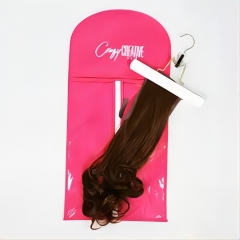 Factory price custom color wig bags hair extensions hangers