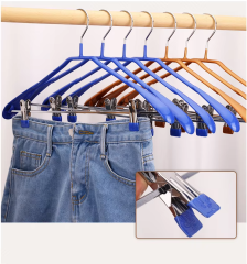 Inspring Custom Color Metal Suit Hangers with Clips