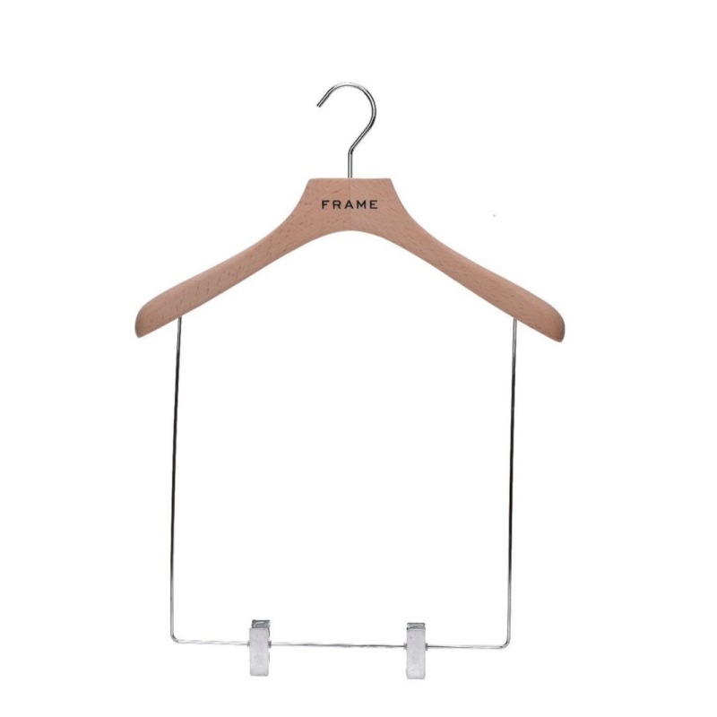 Best Wooden Jumper Infant Clothes Hangers with Clips