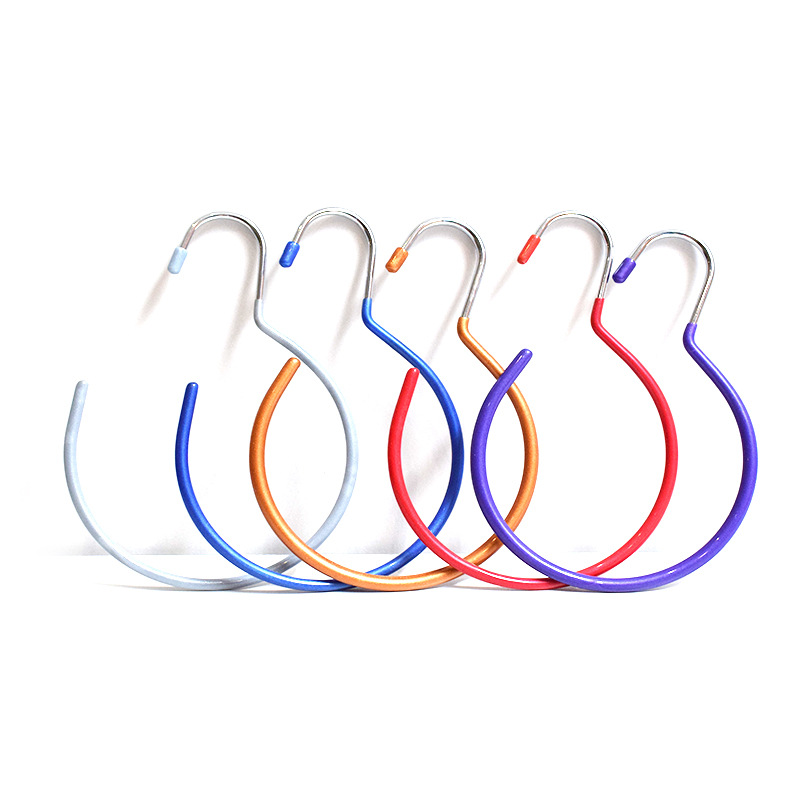 Simple non-slip hangers color scarf hanger