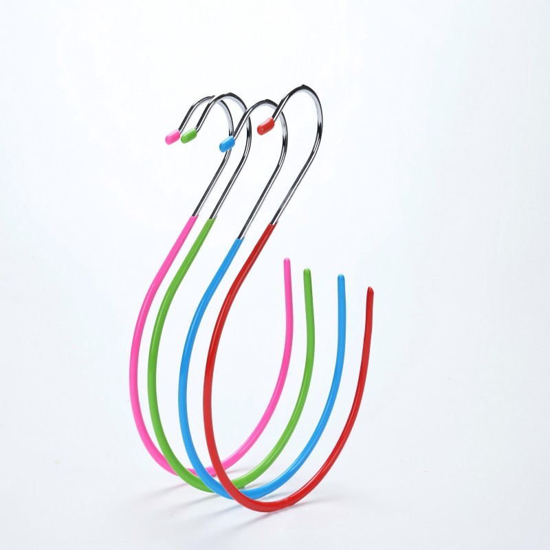 Simple non-slip hangers color scarf hanger