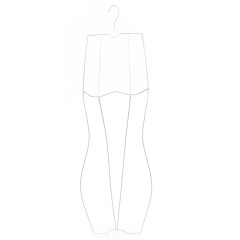Inspring metal swimwear bathing suit bikini hangers