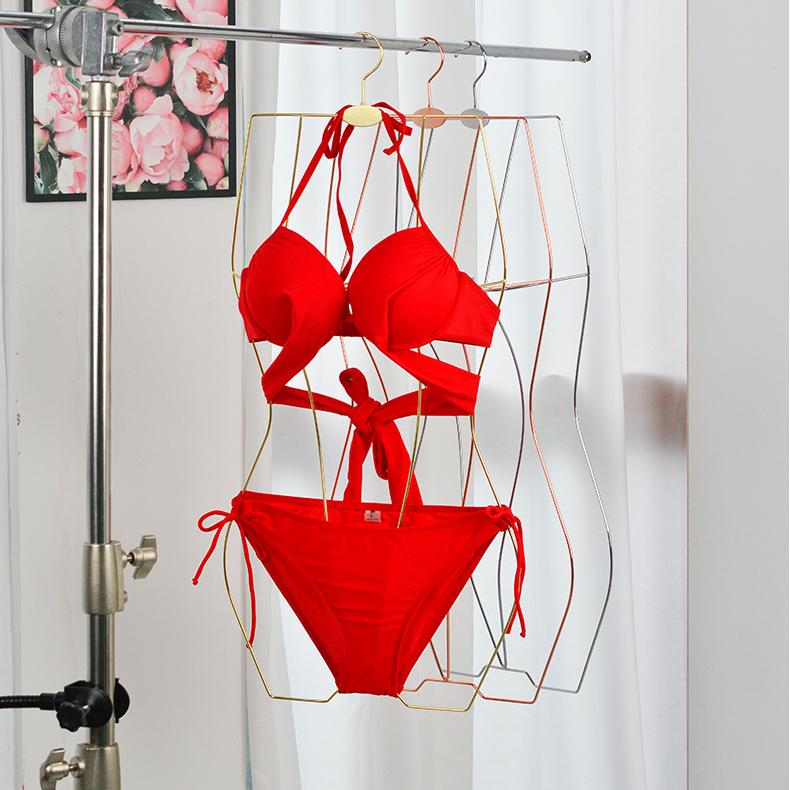 Inspring metal swimwear bathing suit bikini hangers