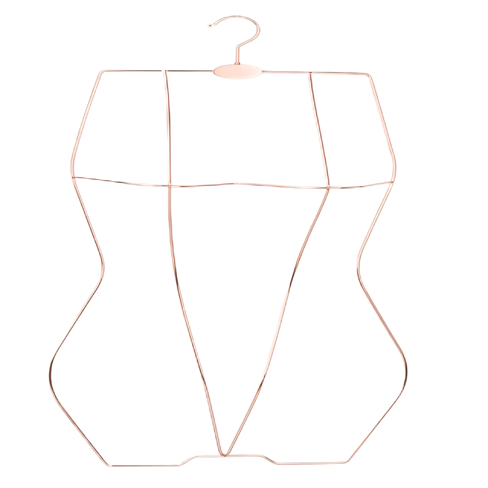 Inspring custom color metal swimwear hangers