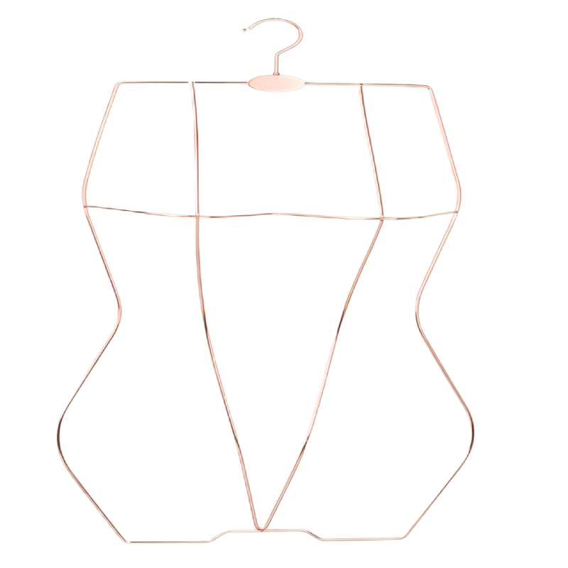 Inspring custom color metal swimwear hangers