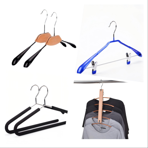 Personalized heavy duty coat metal hangers