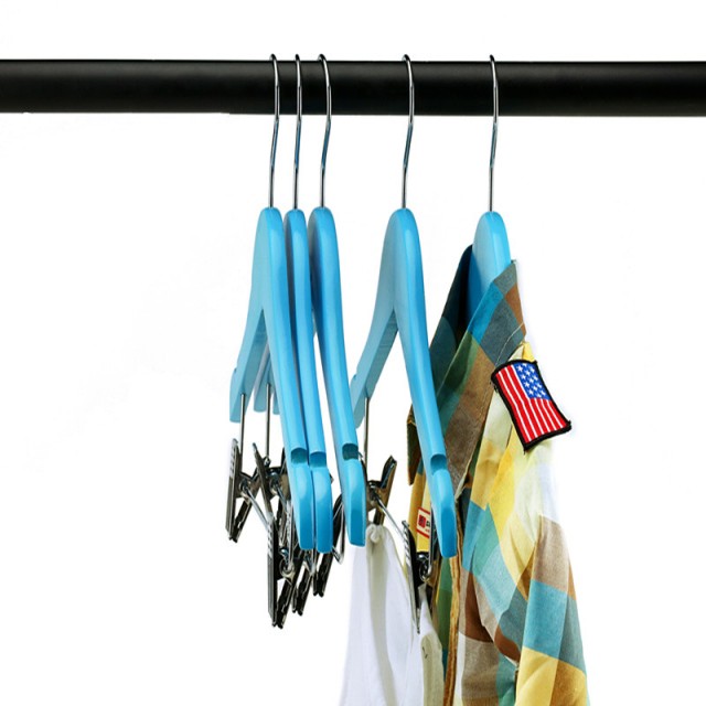 Childrens wooden hangers wholesale clip hanger