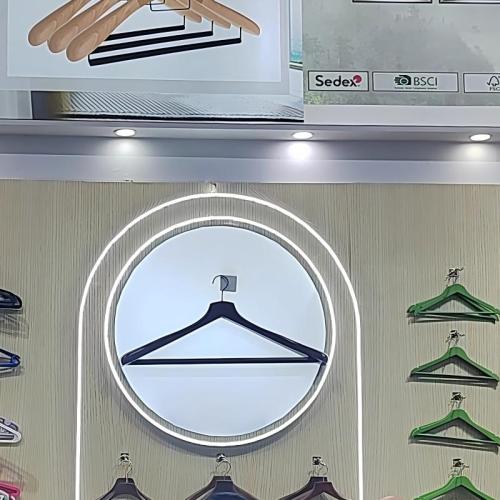Custom extra large hanger wooden hangers display