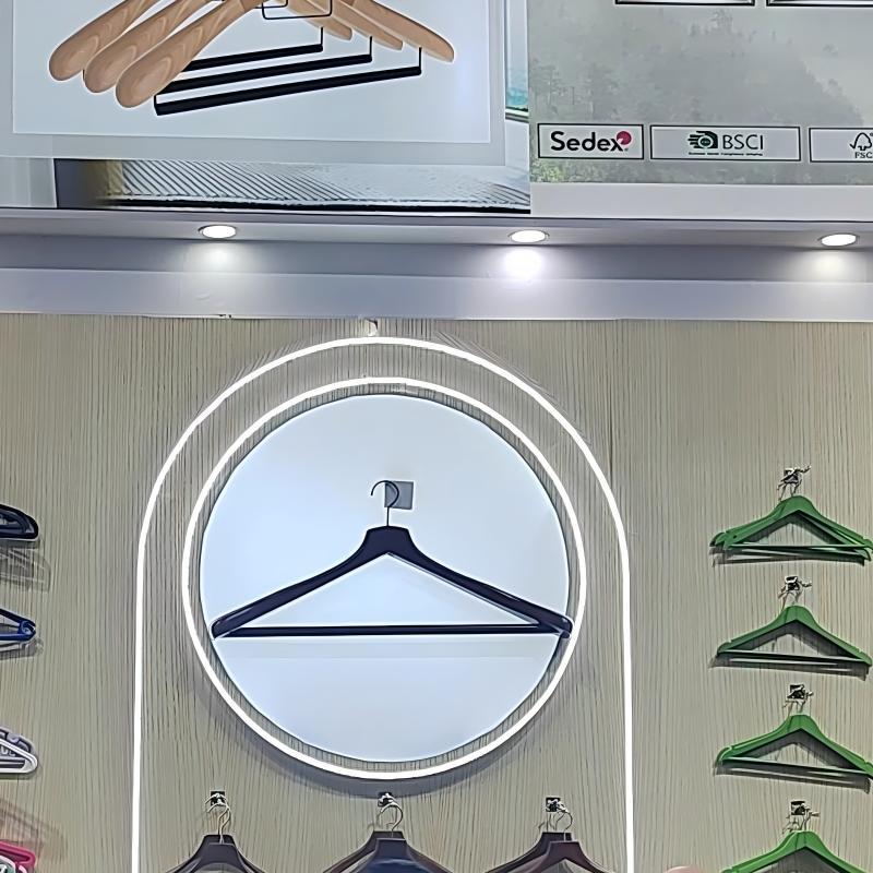 Custom extra large hanger wooden hangers display