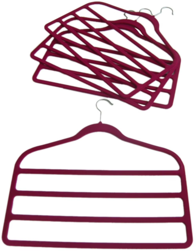 Multi Layers hanger velvet pants space saving hangers