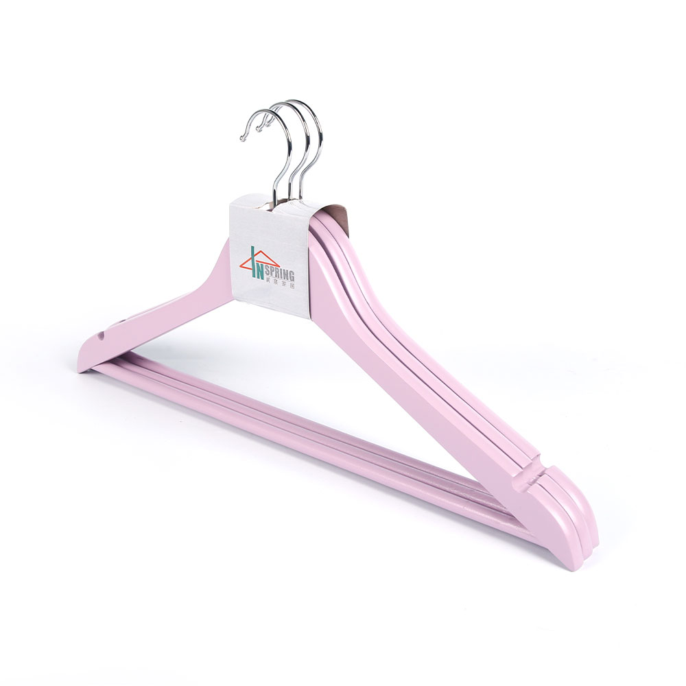 Colorful hot sale closet women wood hangers