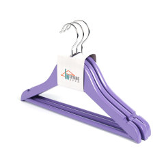 Colorful hot sale closet women wood hangers