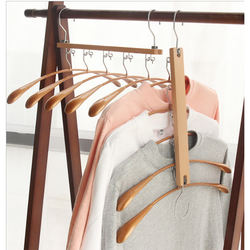 multiple space saving hanger 5 layer T shirt hangers