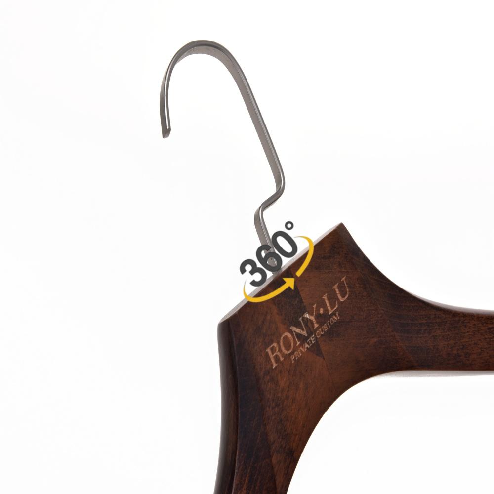 personalized coat hanger with logo inspring