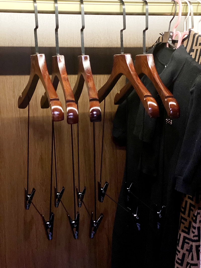 metal personalized coat hangers inspring