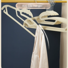 Flock Hanger Space Saving T Shirt Velvet Hanger