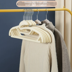Flock Hanger Space Saving T Shirt Velvet Hanger